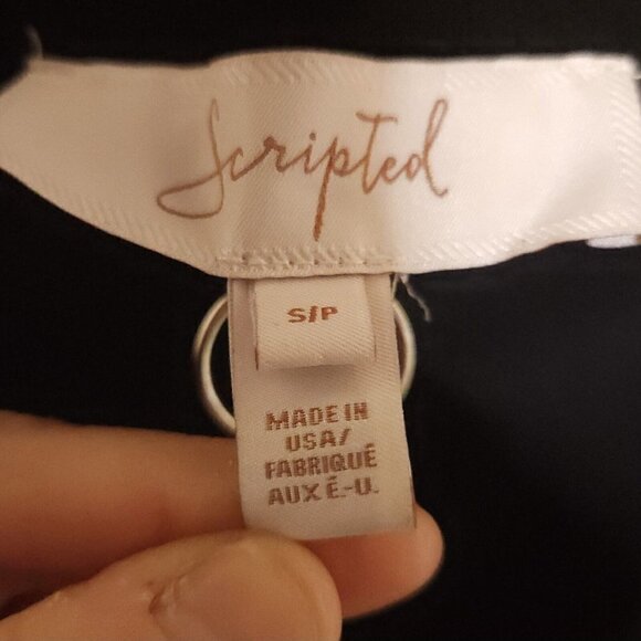 Scripted Women’s Black Flare Leg Pants Small - Picture 7 of 8